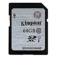 Kingston 64GB SD Card memory card UHS-I U1 Class10