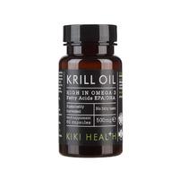 KIKI Health Krill Oil, 500mg, 60Sgels