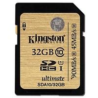 kingston 32gb sd card memory card uhs i u1 class10