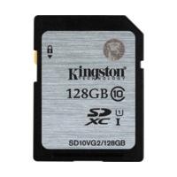 Kingston 128GB SDXC UHS-I Class 10 (SD10VG2/128GB)