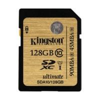 kingston sdxc 128gb class 10 uhs i sda10128gb