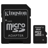 Kingston microSDHC 8GB Class 4 (SDC4/8GB)