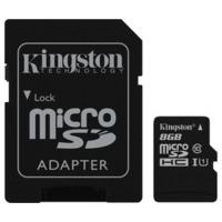 Kingston microSDHC 8GB UHS-I Class 10 (SDC10G2/8GB)