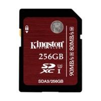 kingston sdxc 256gb uhs i u3 sda3256gb