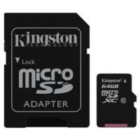 kingston microsdxc 64gb class 10 sdcx1064gb