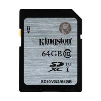 kingston 64gb sdxc uhs i class 10 sd10vg264gb