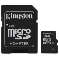 kingston microsdhc 4gb class 4 sdc44gb