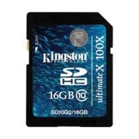 kingston sdhc ultimatex 16gb class 10 100x sd10g216gb