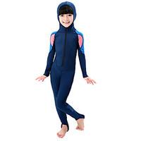 Kid\'s Full Wetsuit Breathable Quick Dry Anatomic Design Chinlon Diving Suit Long SleeveDiving Spring Summer Fashion