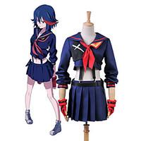 KILL La KILL Ryuko Matoi Navy Sailor Uniform Cosplay Costume