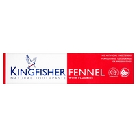 Kingfisher Fennel Natural Toothpaste with Fluoride - 100ml