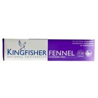 king fisher fennel toothpaste fluoride free 100ml