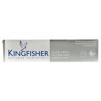 king fisher aloe mint toothpaste fluoride free 100ml