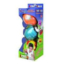 King Sport 10cm Ball Set (Pack of 3)