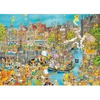 King Amsterdam Queen’s Day Puzzle (1000 Pieces)