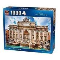 king trevi fountain rome italy jigsaw puzzle 1000 pieces