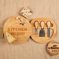 King of the Kitchen Customised Round Cheeseboard