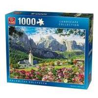 King Dolomites Kollfush 1000 Piece Puzzle