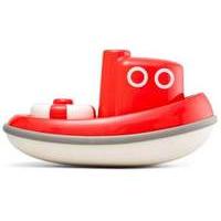 kid o tug boat red bath toy