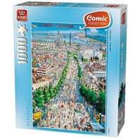 King Barcelona Puzzle (1000 Pieces)