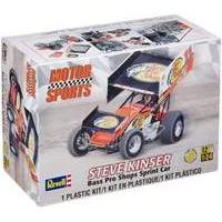 Kinser Bass Pro Sprint Car 1:24 Scale Model Kit