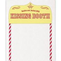 Kissing Booth Personalised Photo Backdrop