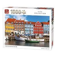 King Kng05370 City Copenhagen Puzzle (1000-piece)