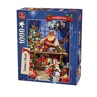 King Santa\'s Desk Jigsaw Puzzle (1000 Pieces)