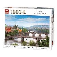 King Kng05354 City Prague Puzzle (1000-piece)