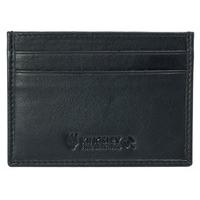 Kingsley RFID Black Nappa Leather Credit Card Slip