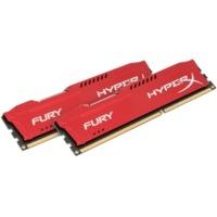 kingston hyperx fury red 8gb kit ddr3 1333 cl9