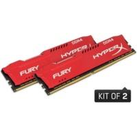 Kingston HyperX Fury 16GB Kit DDR4-2400 CL15 (HX424C15FR2K2/16)