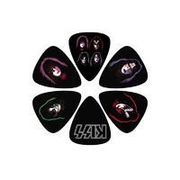 kiss 6 pack guitar pick set