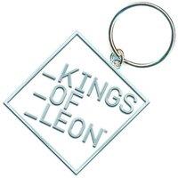 kings of leon keyring block logo in one size