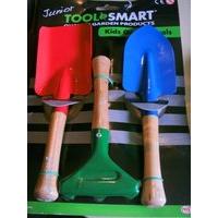 kids 3 piece gardening tool set