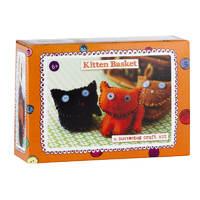 Kitten Basket Sewing Kit