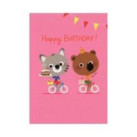 Kids Birthday Card Mouk And Chavapa