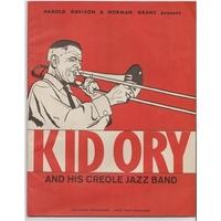 Kid Ory & His Creole Jazz Band. Souvenir Programme. Harold Davison & Norman Granz Present
