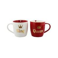 King and Queen Mug Set