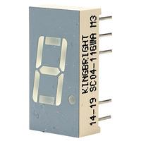 Kingbright SC04-11GWA 10.2mm Green LED Display Cathode