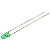 Kingbright L-7104GT 3mm 2.2V Green LED Transparent