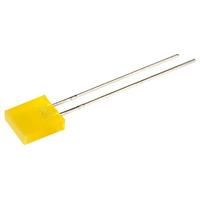 Kingbright L-153YDT 7 x 2.3mm Yellow LED Rectangular