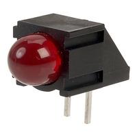 Kingbright WP73JB/IDA 4.8mm High Efficiency Red LED 90°