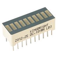 Kingbright DC-10YWA 10 Bar Yellow DIL LED Display