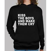 kiss the boys and make them cry white