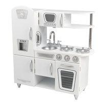 kids vintage kitchen in white