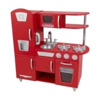 kidkraft red retro kitchen center