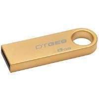 Kingston Datatraveler Dtge9 (8gb) Usb 2.0 Ge9 Flash Drive (gold Plated)