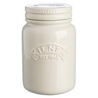 kilner ceramic storage jars moonlight grey 06ltr single