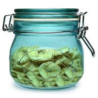 Kilner Round Clip Top Jar Blue 0.5ltr (Single)